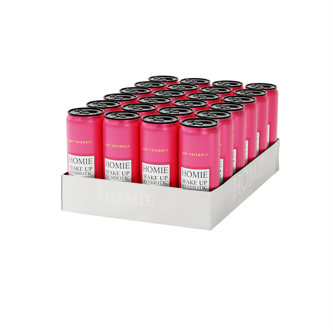 Wake Up Synbiotic Strawberry Lemonade x 24