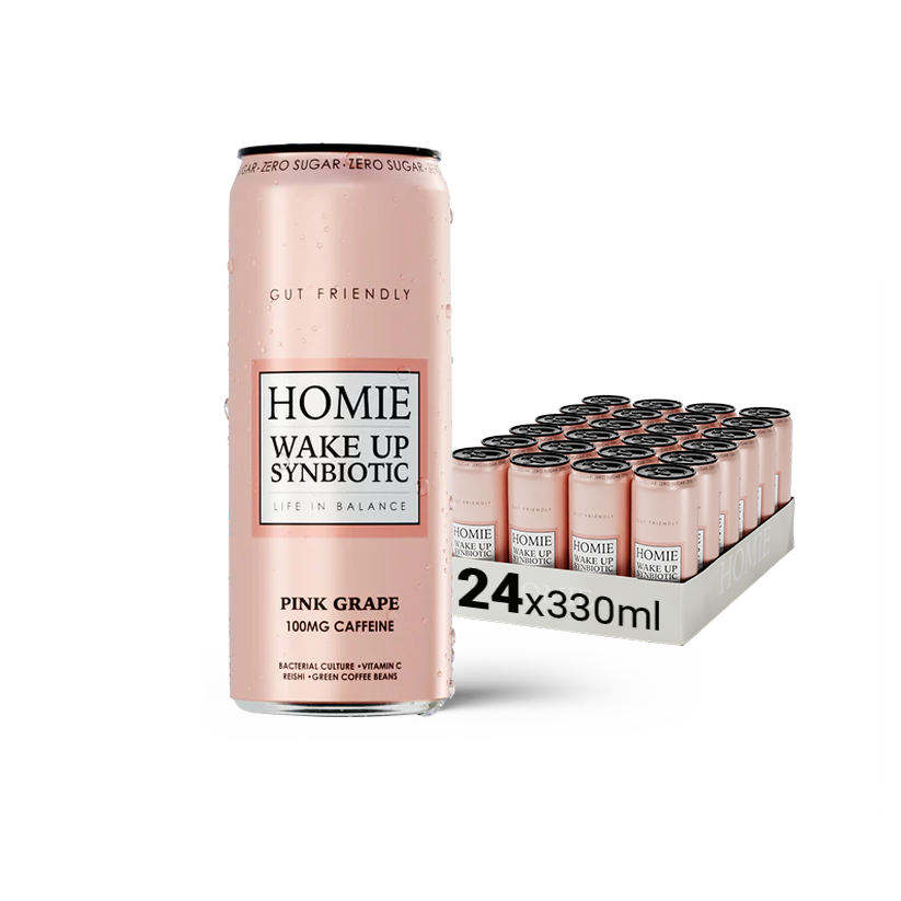 Wake Up Synbiotic Pink Grapefruit x 24