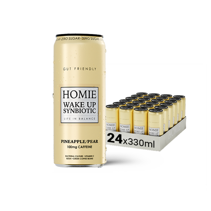 Wake Up Synbiotic Ananas-Birne x 24